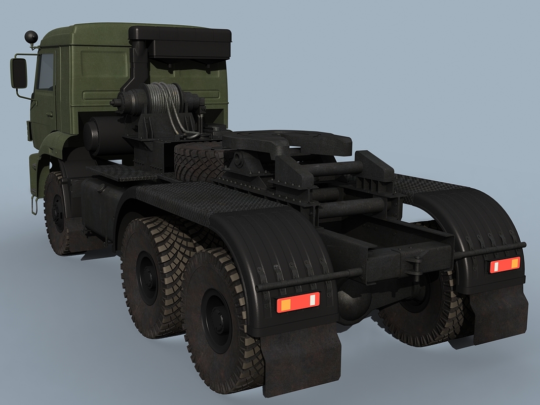 Камаз 3d model