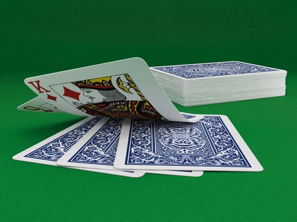 3d model cards deck