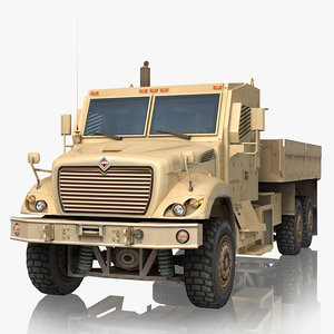 3ds max navistar 7000 mv military truck