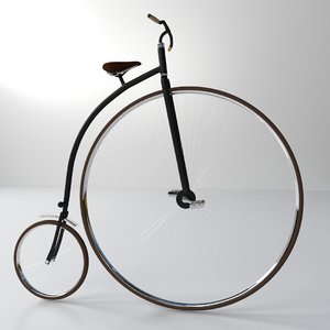 x penny-farthing bicycle
