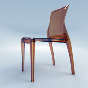 chair crystal domitalia 3d model
