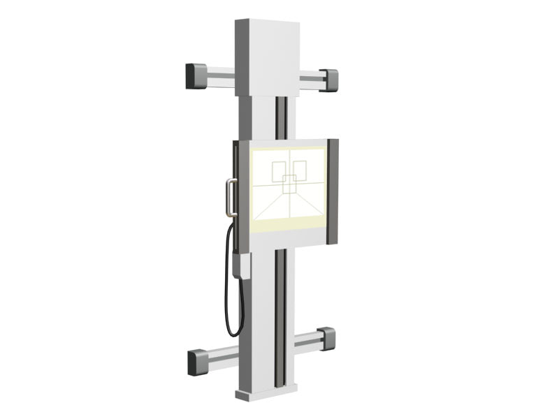 xray cassette holder 3d max