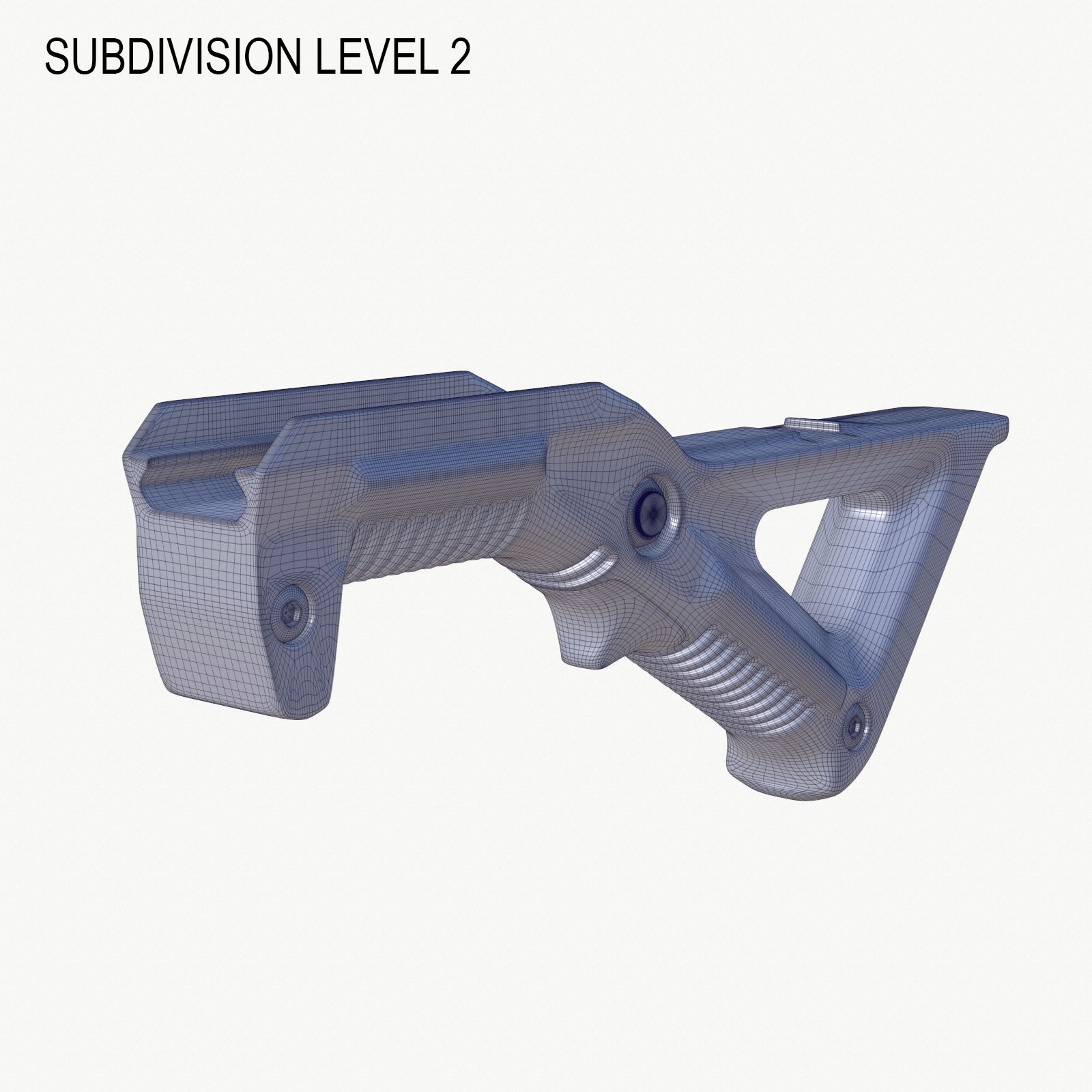afgfore握把3d模型
