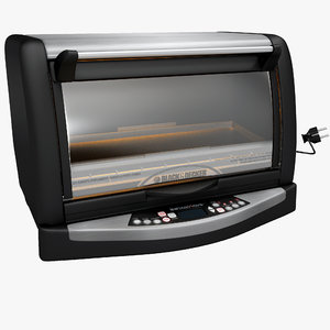 3d model infrawave oven