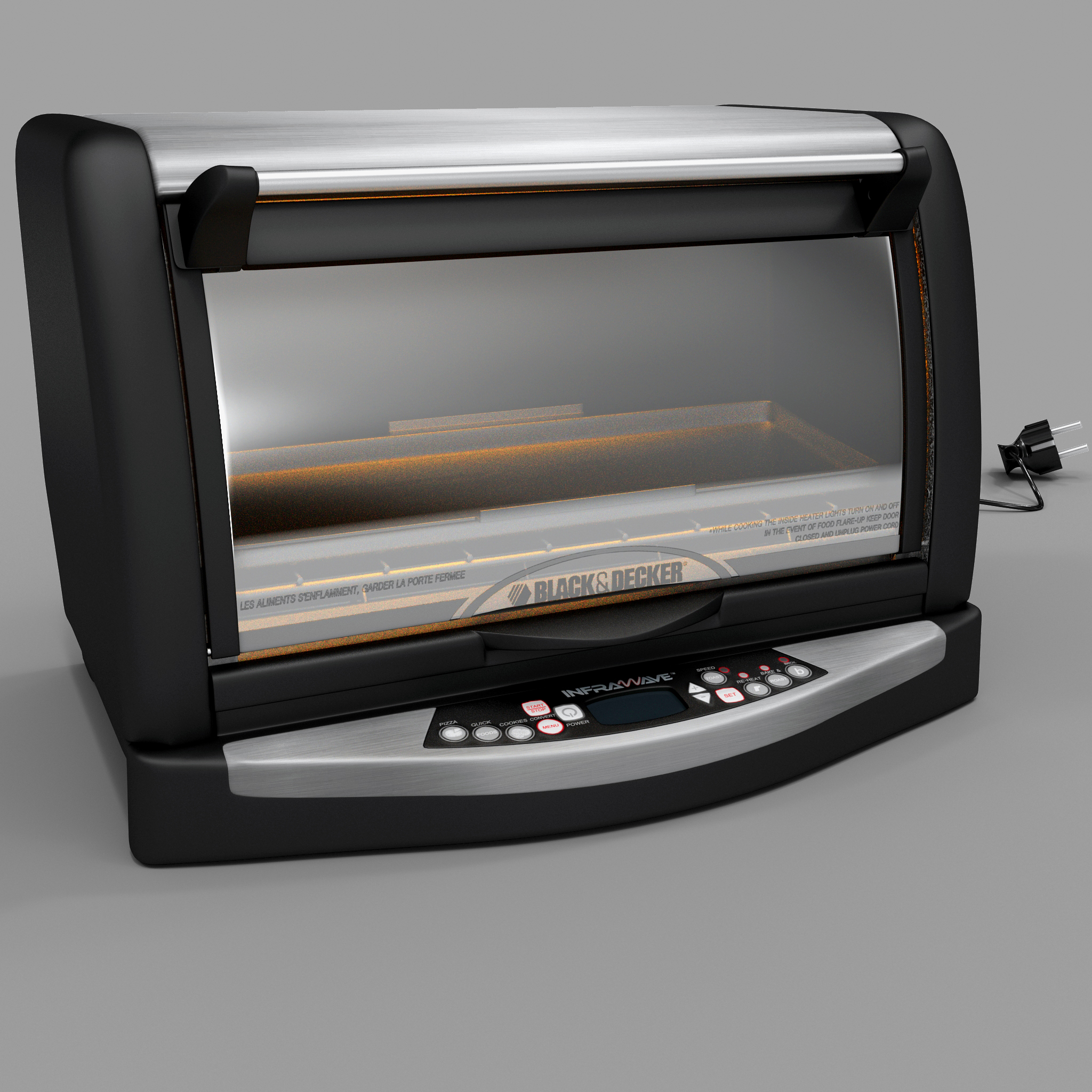 3d Model Infrawave Oven