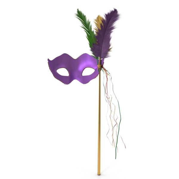 carnival mardi gras 3d model