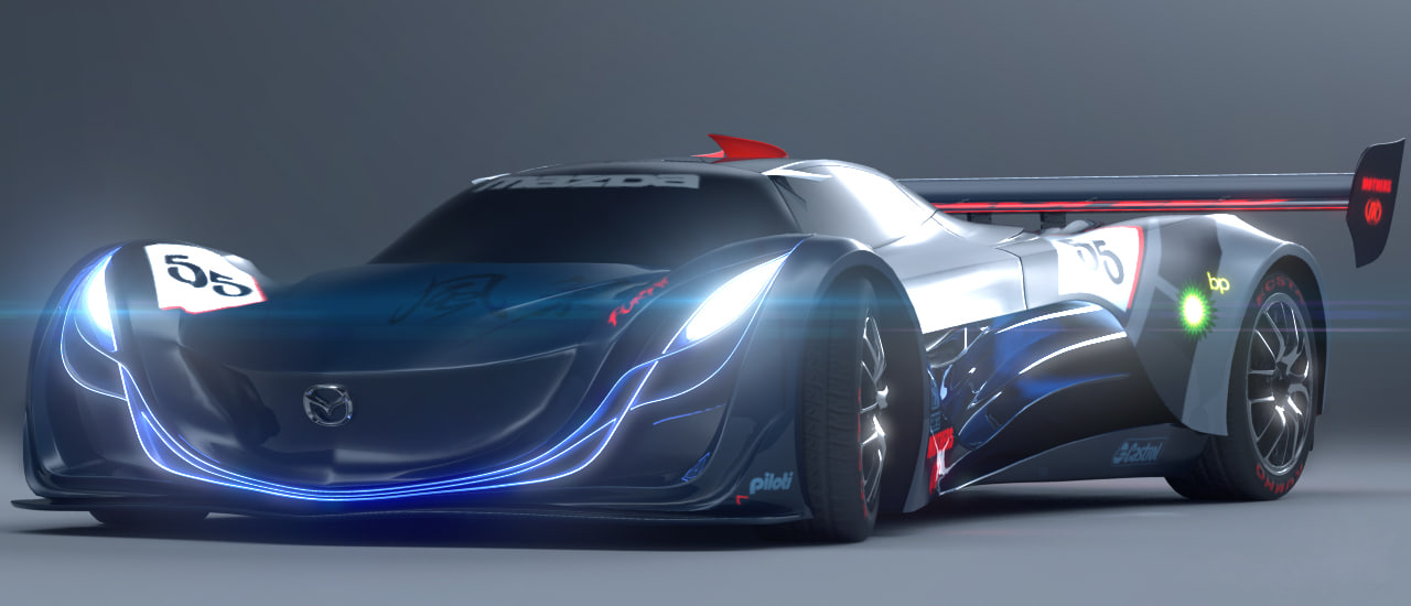 Mazda lm55 Vision Gran Turismo