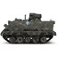 3d model of army armored vehicle m901