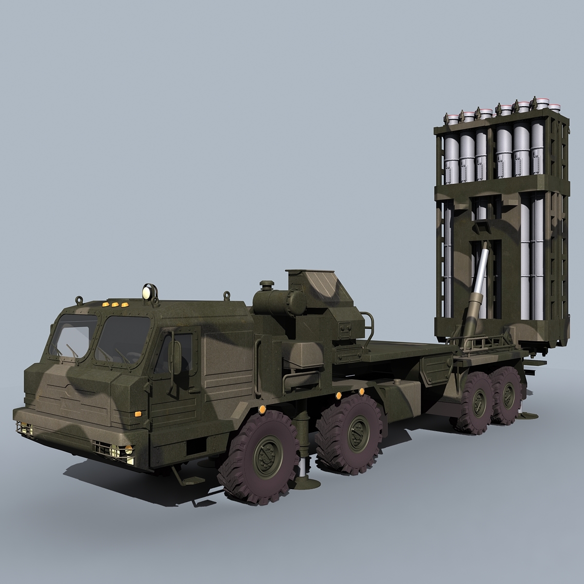 Russian Sam Soviet 3d Obj