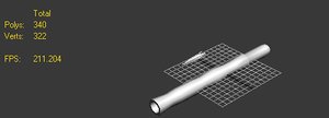 free template blow pipes 3d model