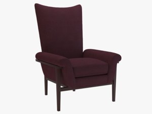 3d model chaddock garbo chair