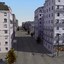 3d european city building street model