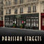 3d 22 typical parisian restaurant model