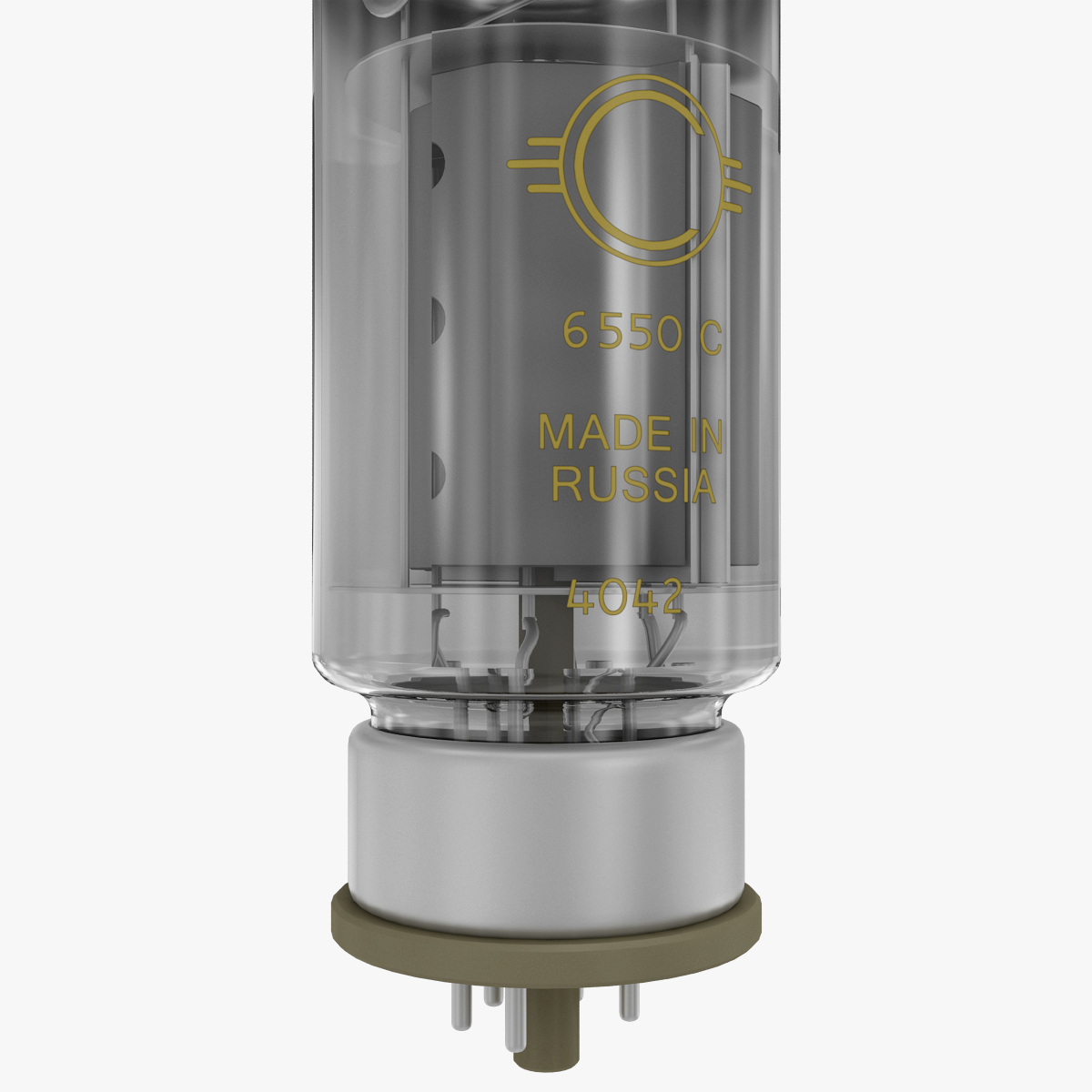 3d vacuum tube 6550c