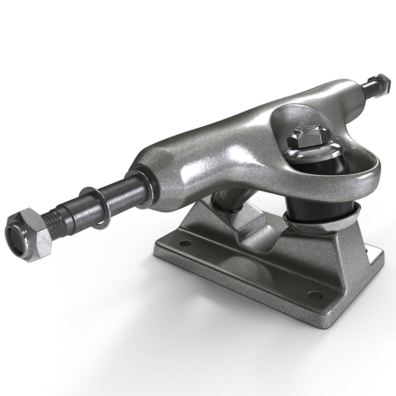 skateboard truck 3d model