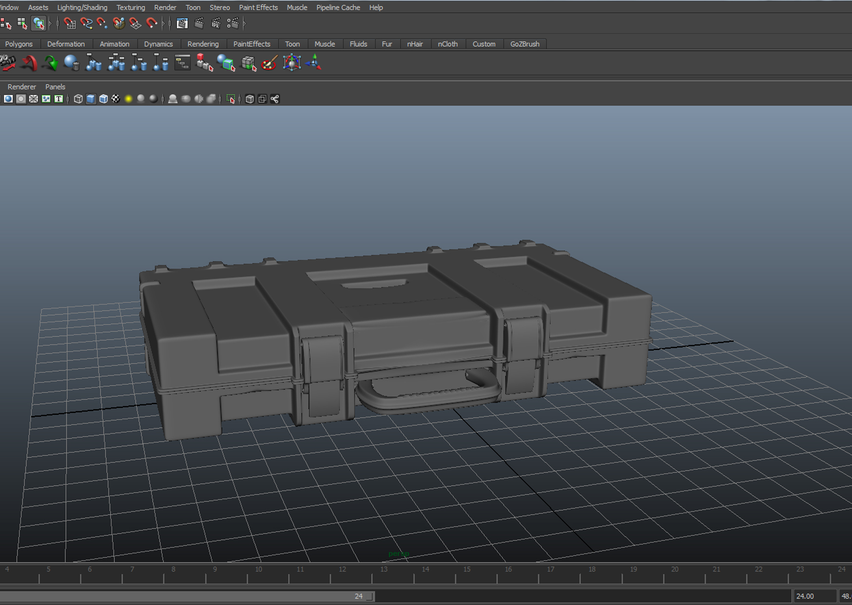 free weapons case 3d model