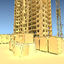 construction scene 3d model
