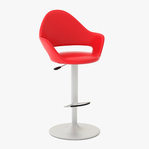 3d model soft-sg bar stool