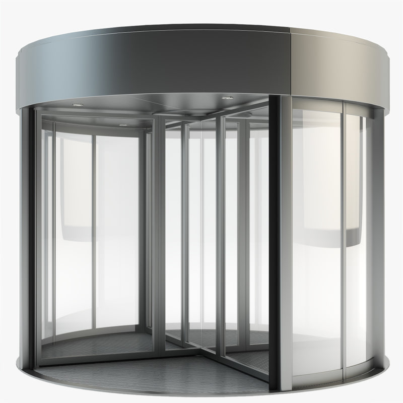 3d Model Door Revolving