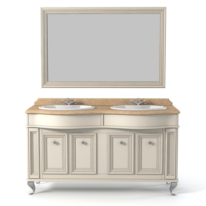 3d Caprigio Fresco Bathroom Model