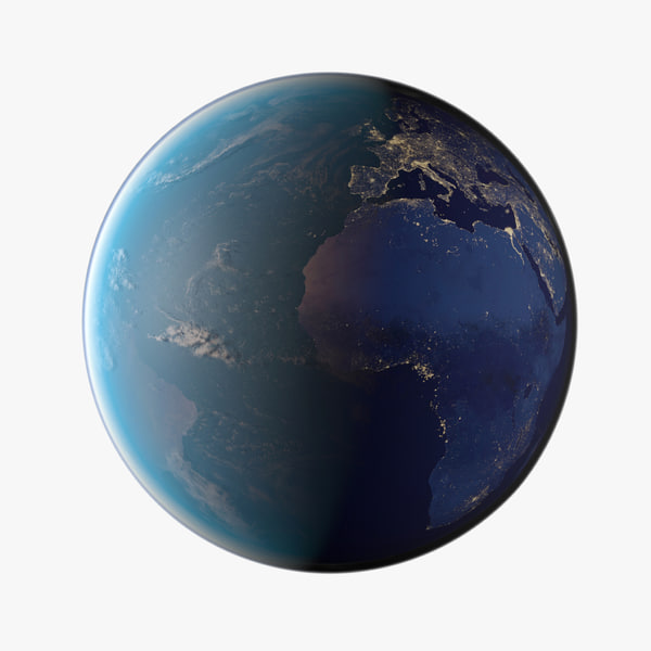 3d model planet earth