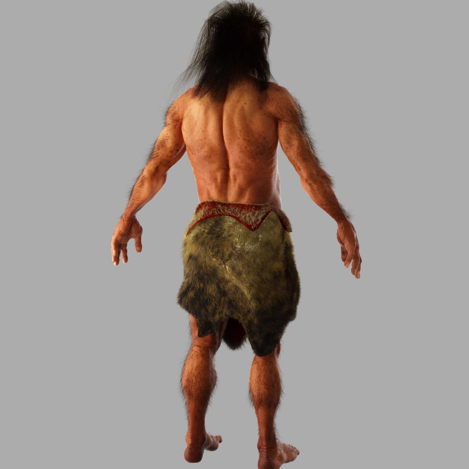Neanderthal Man 3d Max