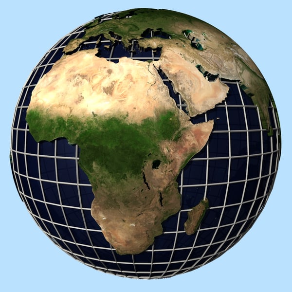 3d Globe Animation With Countries 3D Globe Animation Mht-01 Model