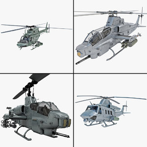 bell helicopter 3d model