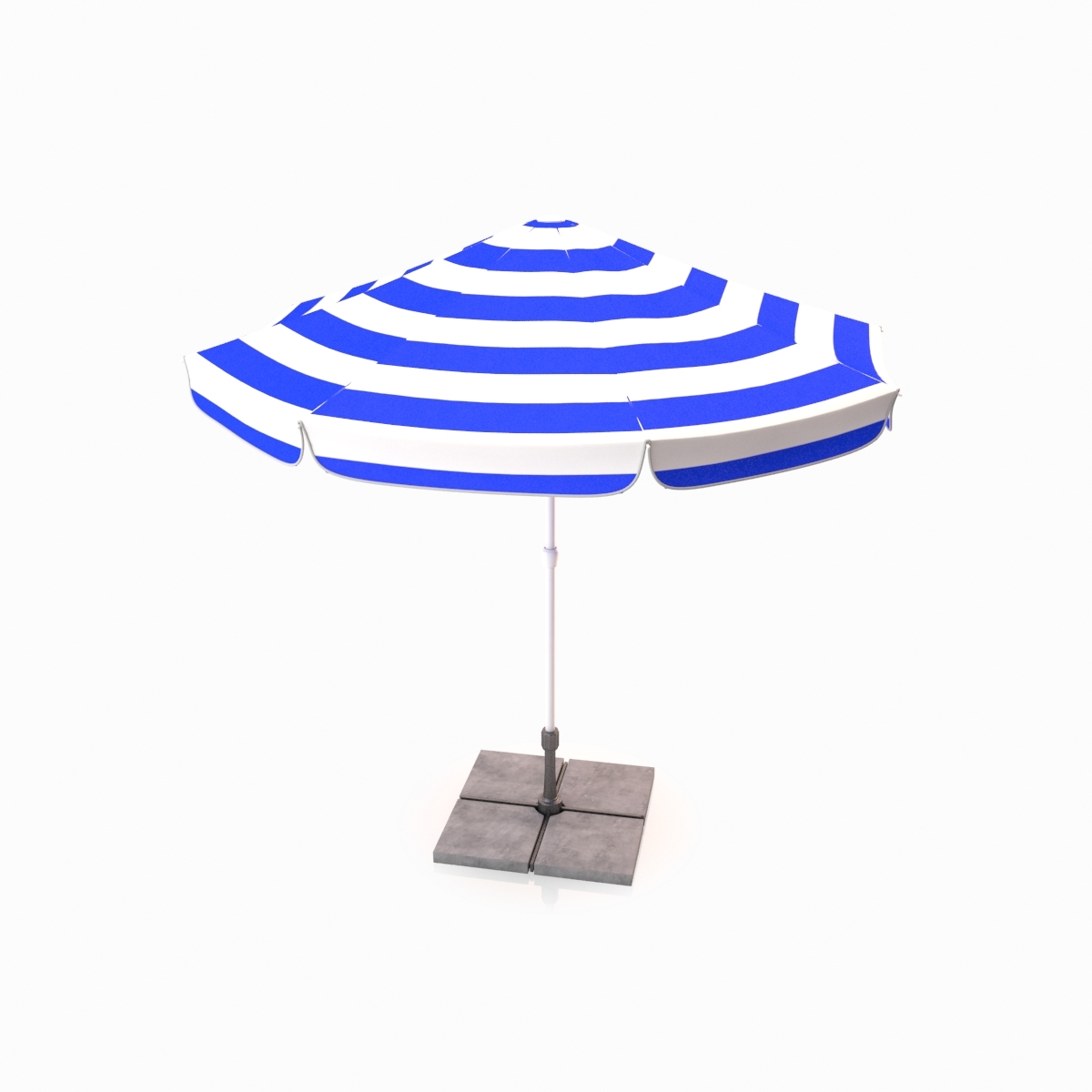 3d model sun umbrella