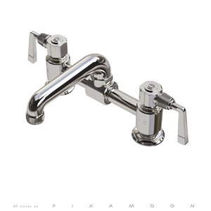 3d waterworks atlas faucet lever model