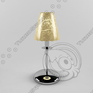 3d model of metallux opera table lamp