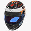 racing helmet mercedes 3d model