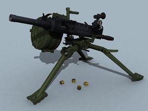 3d ags-30 russian automatic model