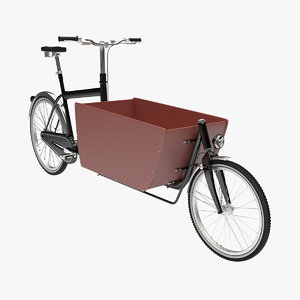 freight bicycle 3d model
