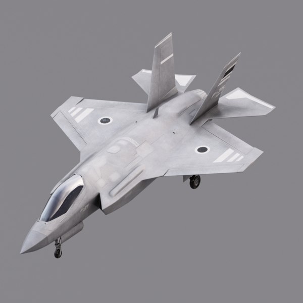 3d Model F-35 Ii Jet Fighter