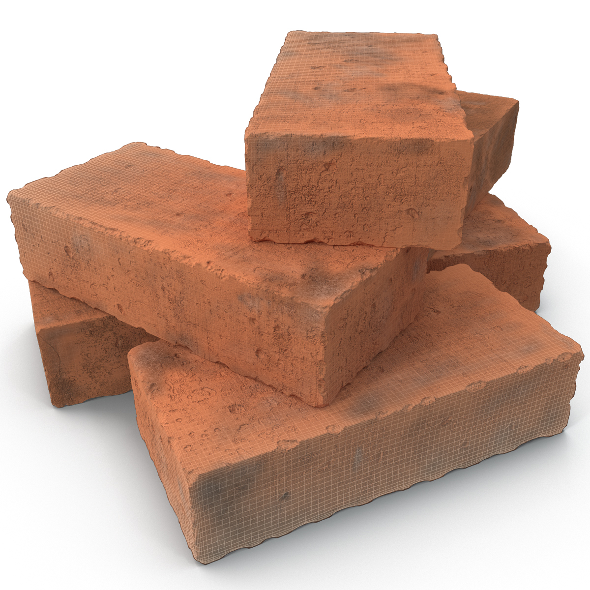 3ds bricks materials