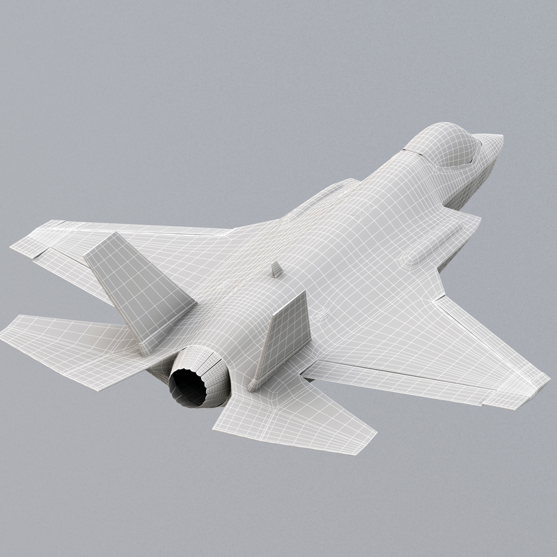 3d Model F 35 Ii Jet Fighter 7090