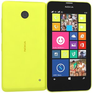 nokia lumia 630 635 3d model