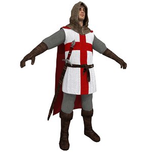 3dsmax medieval crusader