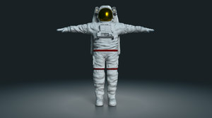 3d astronaut character model
