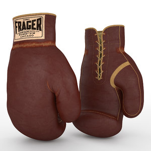 3d model sammy boxing gloves