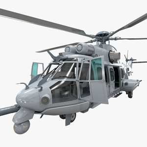 3d eurocopter ec725 caracal tactical model