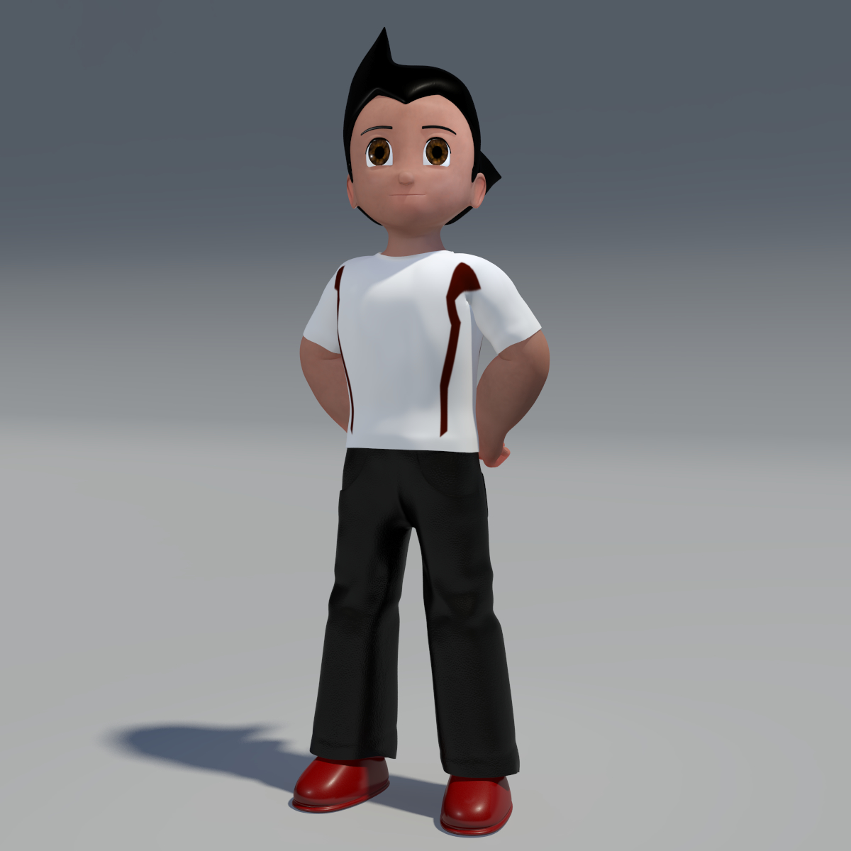 3ds max character astro boy