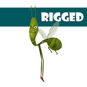 rigged green fly ma