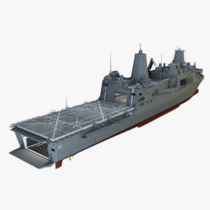 uss anchorage 3d max