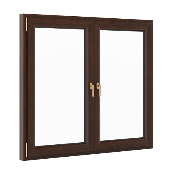 3d openable wooden window 1730mm