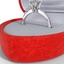 diamond ring red velvet 3d model