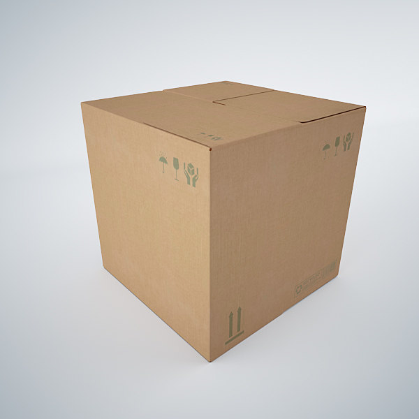 3d cardboard model
