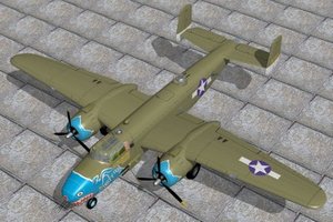 max north american bomber b25c
