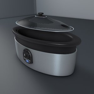 3d model slow cooker